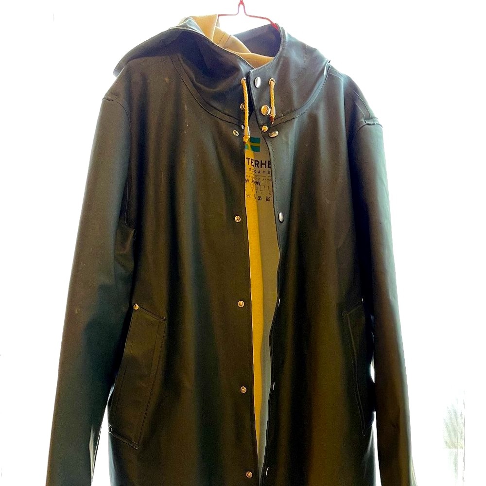 Stutterheim Stockholm Green Raincoat